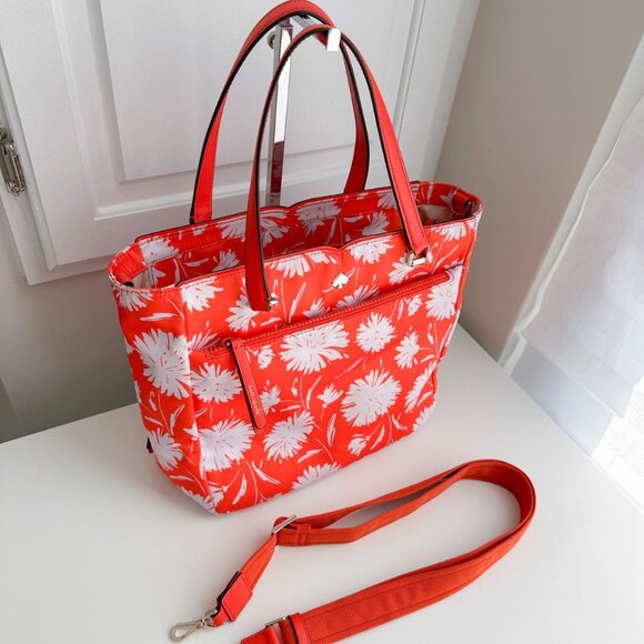 Kate Spade Floral Blossom Medium Tote Satchel crossbody bag - Picture 6 of 6